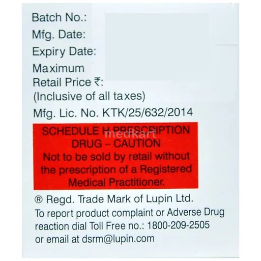 lupiflex 4mg tablet 10's